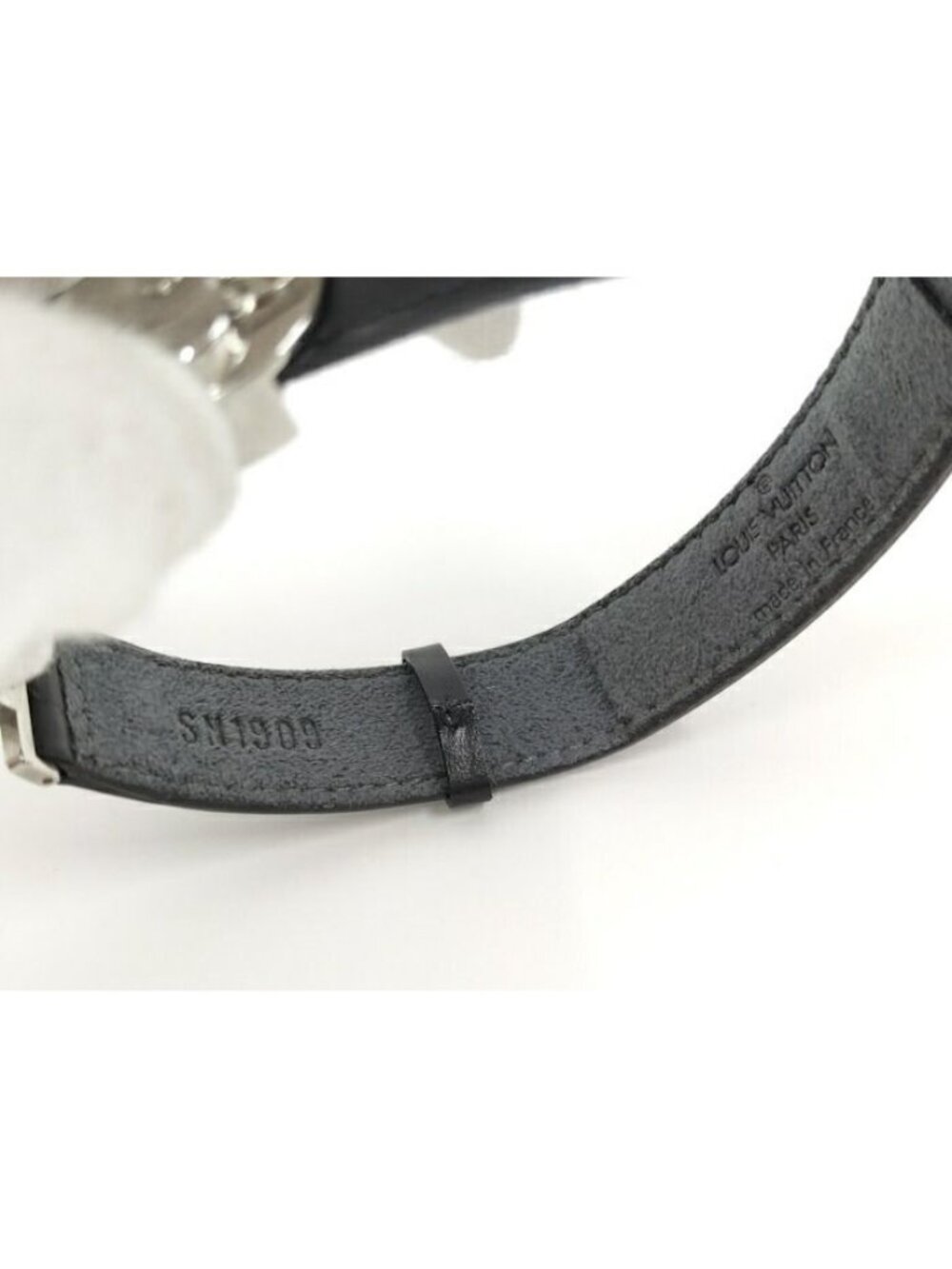 Louis Vuitton Vu Good Luck Bracelet Leather Black Monogram - Picture 9 of 9